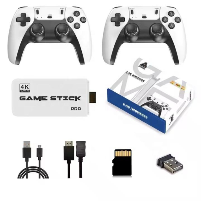 Replica M15 Game Stick – 32 GB Built-in | Dual Wireless Controllers | 10,000+ Games